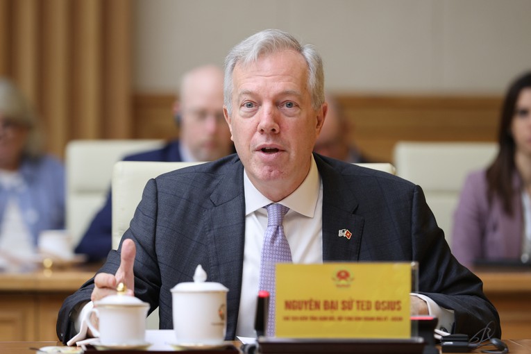 Chủ tịch ki&ecirc;m Tổng Gi&aacute;m đốc, Hội đồng 55win.com - Trang Cược Uy Tín Cao Nhất 2025 Mỹ - ASEAN Ted Osius. Ảnh: VGP