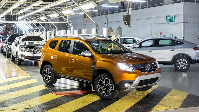 Nh&agrave; m&aacute;y sản xuất &ocirc; t&ocirc; của AvtoVAZ tại Izhevsk, Nga.