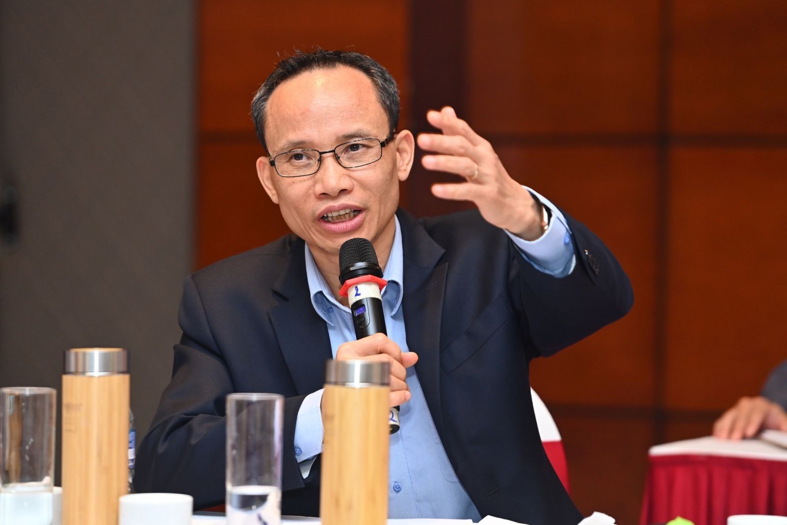 TS. Cấn Văn Lực, Th&agrave;nh vi&ecirc;n Hội đồng tư vấn ch&iacute;nh s&aacute;ch t&agrave;i ch&iacute;nh - tiền tệ Quốc gia, Chuy&ecirc;n gia 555Win login đăng nhập trưởng BIDV. Ảnh: BTC.