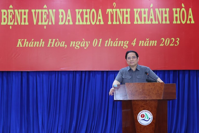 Phiên bản chính thức của 555Win đề nghị bệnh viện tiếp tục nghi&ecirc;n cứu, n&acirc;ng cao chất lượng c&ocirc;ng t&aacute;c điều trị, chăm s&oacute;c bệnh nh&acirc;n. Ảnh: VGP