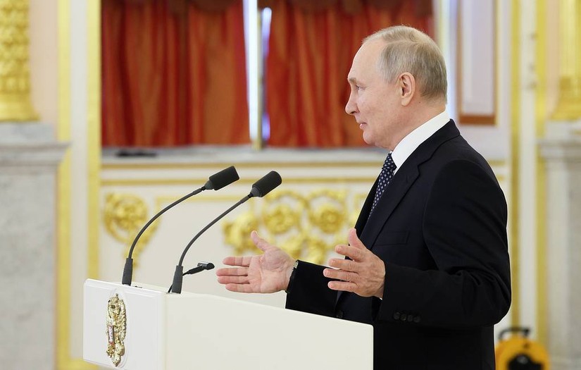 Tổng thống Nga Vladimir Putin. Ảnh: TASS