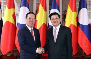 Việt Nam - Lào dành ưu tiên cao nhất cho việc củng cố, vun đắp tình hữu nghị