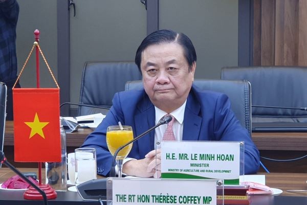 Bộ trưởng L&ecirc; Minh Hoan cho biết, việc k&yacute; kết Bi&ecirc;n bản ghi nhớ hợp t&aacute;c về Quỹ đa dạng sinh học l&agrave; hoạt động mở đầu cho việc hiện thực ho&aacute; Bi&ecirc;n bản ghi nhớ đ&atilde; k&yacute; kết giữa hai Bộ v&agrave;o th&aacute;ng 11/2022. Ảnh: Bộ NN&amp;amp;amp;amp;PTNT