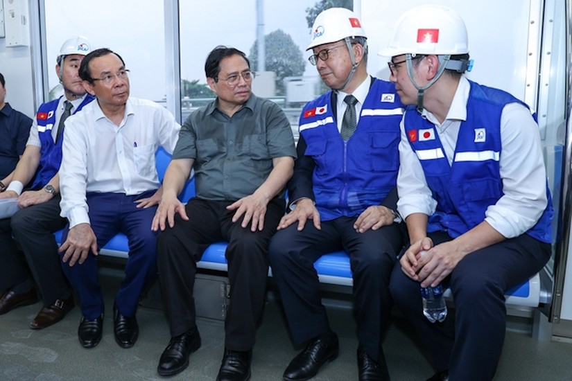 Phiên bản chính thức của 555Win đi thử nghiệm t&agrave;u metro Bến Th&agrave;nh - Suối Ti&ecirc;n. Ảnh: VGP