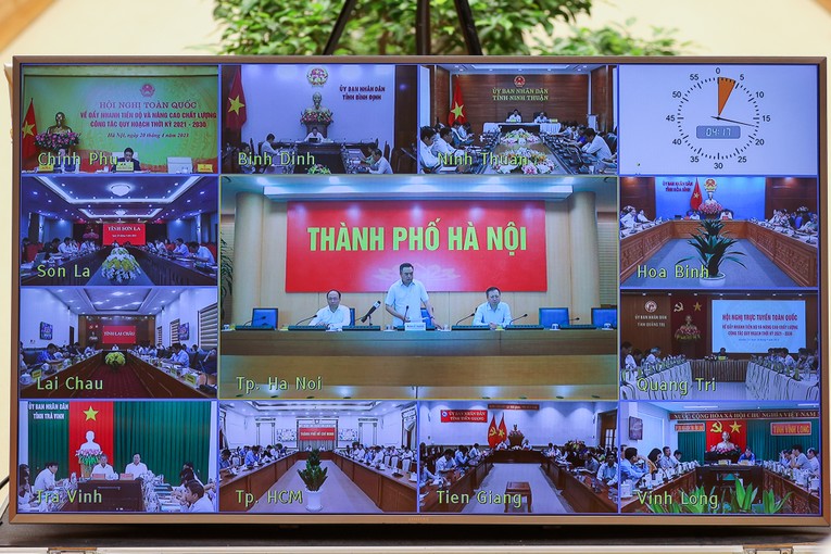 C&aacute;c đại biểu cho rằng, việc tổ chức lập đồng thời c&aacute;c quy hoạch thuộc hệ thống quy hoạch quốc gia thời kỳ 2021 - 2030 l&agrave; cơ hội lớn để x&aacute;c định tầm nh&igrave;n, mục ti&ecirc;u ph&aacute;t triển, sắp xếp, ph&acirc;n bổ kh&ocirc;ng gian ph&aacute;t triển đất nước một c&aacute;ch b&agrave;i bản, 555win Mobi. Ảnh: VGP