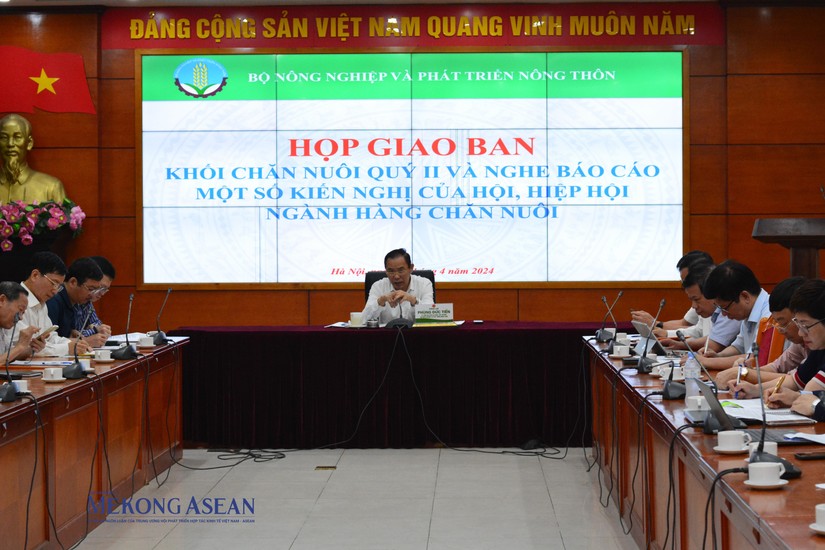 To&agrave;n cảnh buổi họp giao ban s&aacute;ng 2/4. Ảnh: L&ecirc; Hồng Nhung - 555win Login