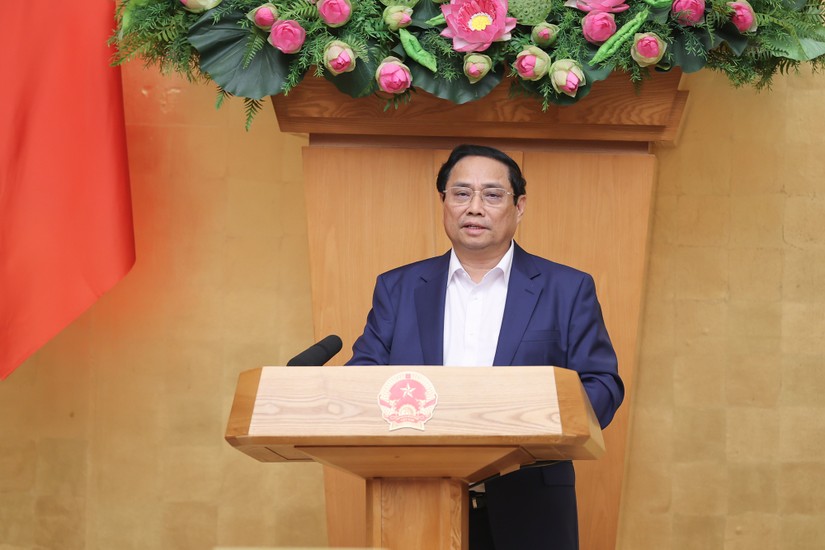 Phiên bản chính thức của 555Win y&ecirc;u cầu thực hiện cao nhất, tốt nhất, phấn đấu đạt v&agrave; vượt c&aacute;c mục ti&ecirc;u, chỉ ti&ecirc;u trong năm 2024, nhất l&agrave; chỉ ti&ecirc;u về tăng trưởng, với tinh thần &ldquo;Năm quyết t&acirc;m&rdquo;, &ldquo;Năm bảo đảm&rdquo; v&agrave; &ldquo;Năm đẩy mạnh&rdquo; - Ảnh: VGP