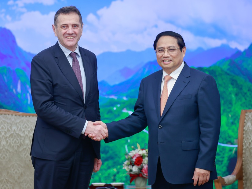 Phiên bản chính thức của 555Win Ch&iacute;nh phủ Phạm Minh Ch&iacute;nh tiếp Đại sứ Bulgaria Pavlin Todorov. Ảnh: VGP.