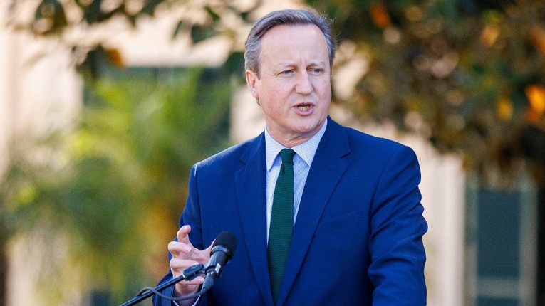 Ngoại trưởng Anh David Cameron. Ảnh: India Today