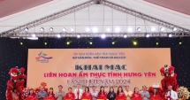 Gần 100 món ăn nổi tiếng tham gia Liên hoan ẩm thực tỉnh Hưng Yên