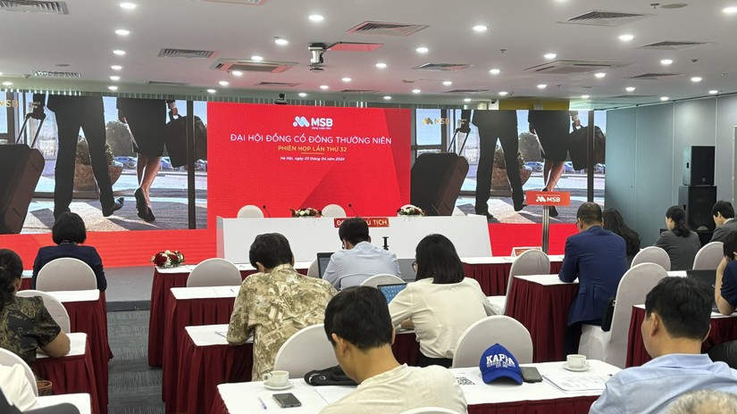 ĐHĐCĐ thường ni&ecirc;n MSB 2024. Ảnh: Thu Trang/555win Login