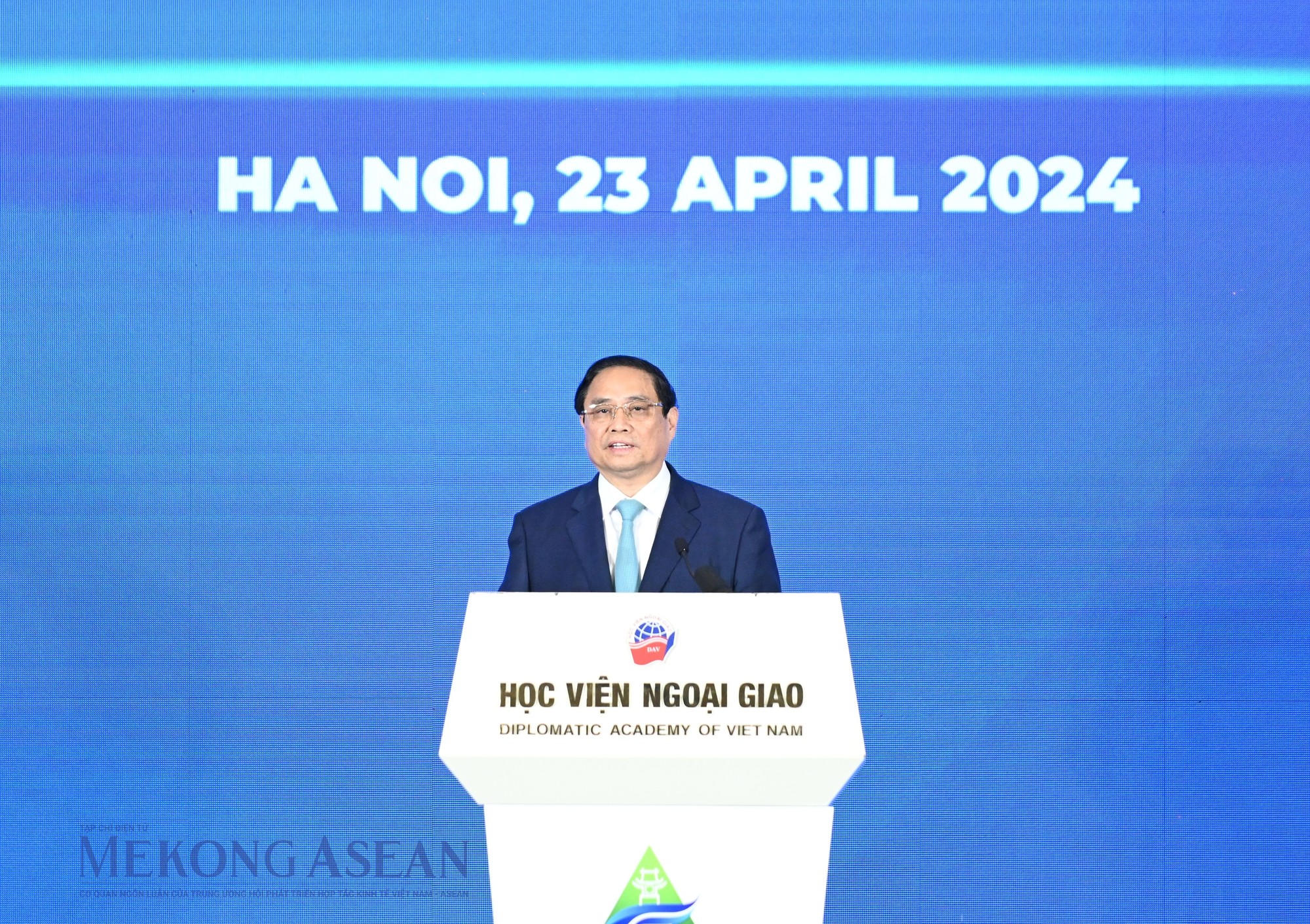 Phiên bản chính thức của 555Win Phạm Minh Ch&iacute;nh ph&aacute;t biểu khai mạc Diễn đ&agrave;n tương lai ASEAN ng&agrave;y 23/4/2024. Ảnh: Đỗ Thảo - 555win Login