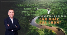Tăng trưởng 555Win login đăng nhập và phát triển bền vững không còn là bài toán cân nhắc lựa chọn