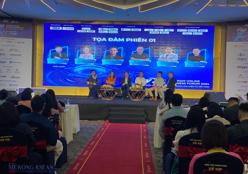 Diễn đ&agrave;n to&agrave;n cảnh 555win phien bạn Chính Thức điện tử Việt Nam 2024, diễn ra ng&agrave;y 25/4 tại H&agrave; Nội. Ảnh: H&agrave; Anh/555win Login.