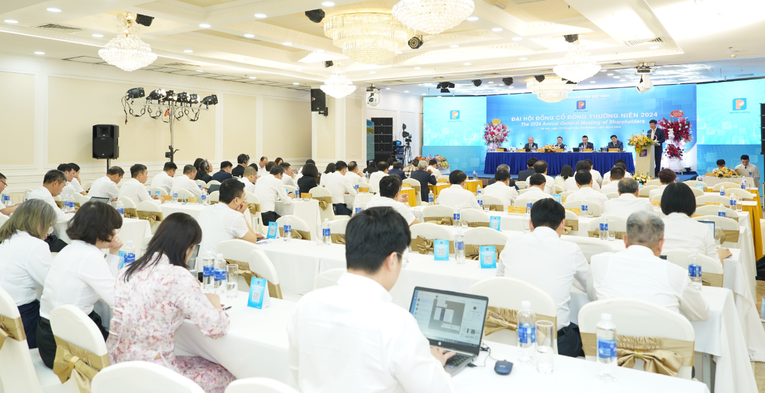 To&agrave;n cảnh đại hội. Nguồn: Petrolimex.