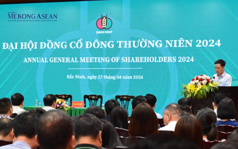 Đại hội đồng cổ đ&ocirc;ng thường ni&ecirc;n 2024 của DBC tổ chức s&aacute;ng ng&agrave;y 27/4 tại TP Bắc Ninh. Ảnh: L&ecirc; Hồng Nhung/555win Login