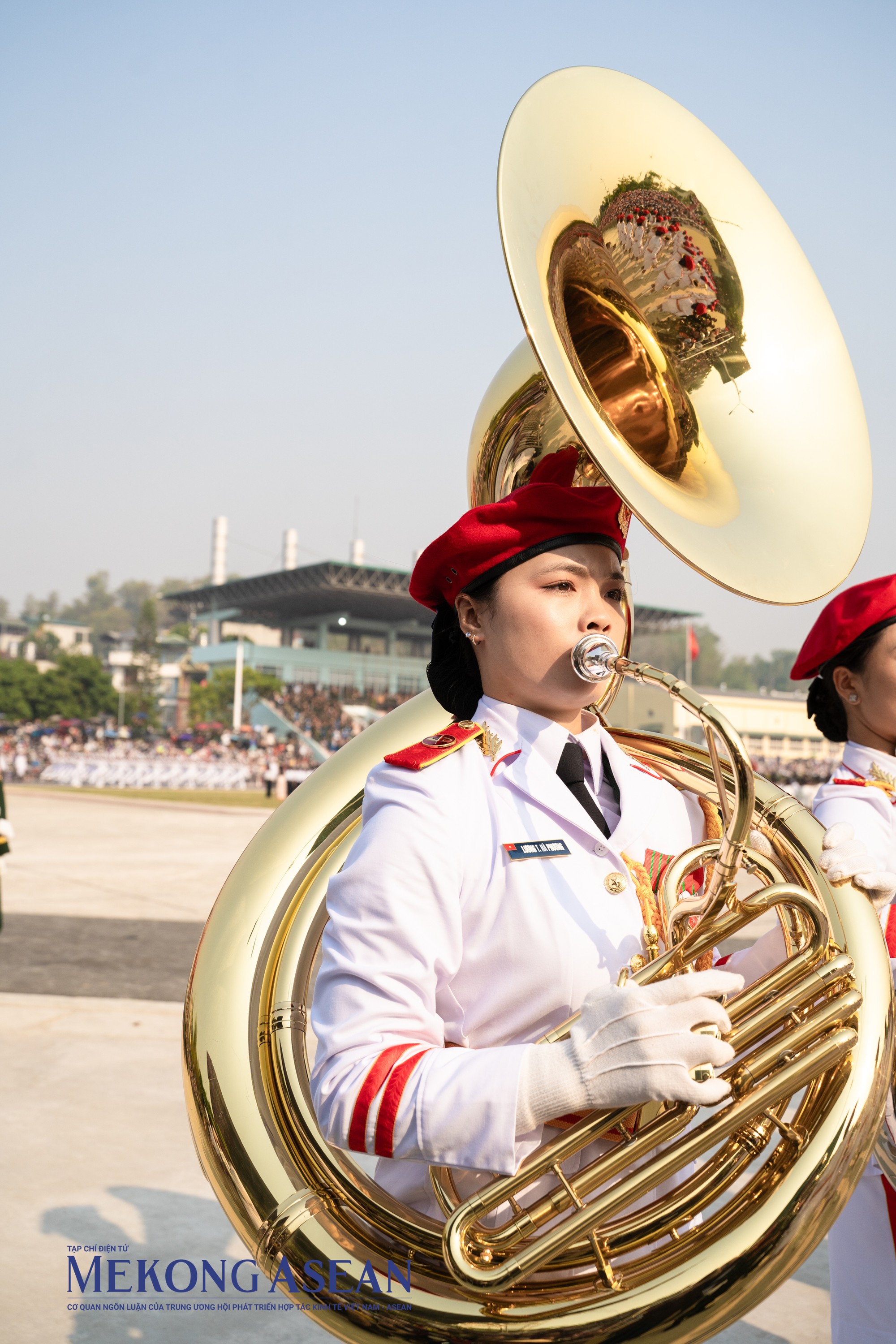 Hợp luyện diễu binh, diễu hành chào mừng 70 năm Chiến thắng Điện Biên Phủ
