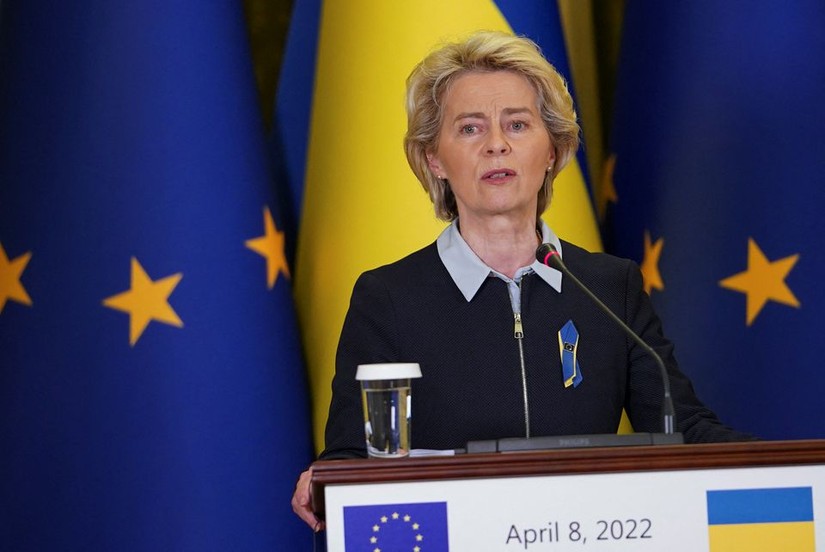 B&agrave; Ursula von de Layen - Chủ tịch Ủy ban ch&acirc;u &Acirc;U EC. Ảnh: Reuters