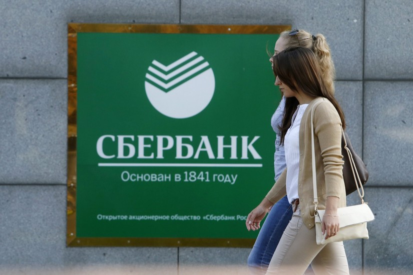 Ng&acirc;n h&agrave;ng Sberbank của Nga.