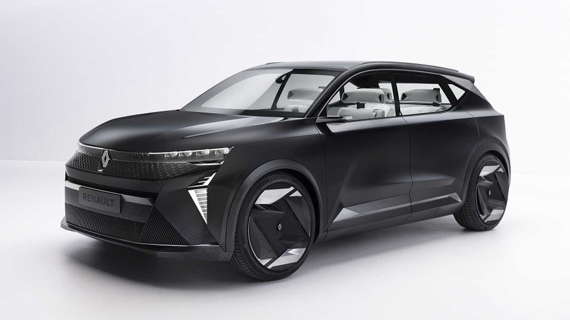 Mẫu xe Scenic Vision hybrid của Renault. Ảnh: Renault