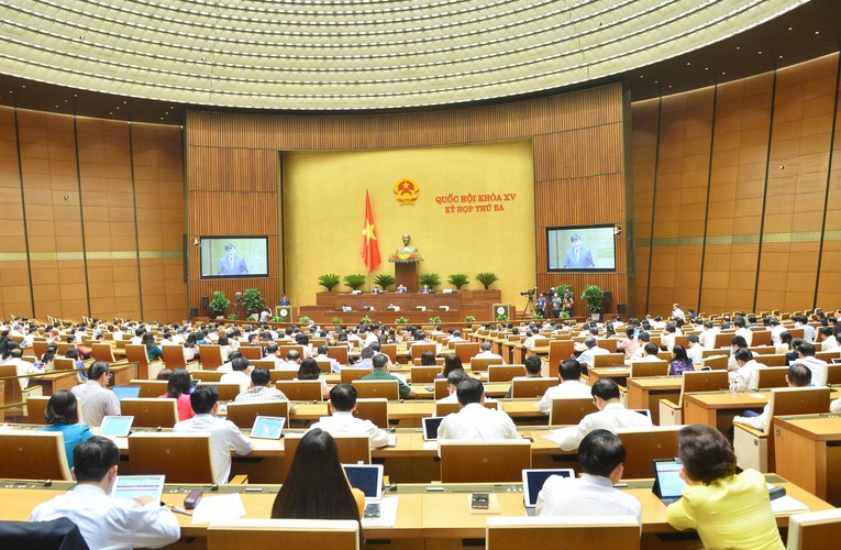 To&agrave;n cảnh Phi&ecirc;n họp. Ảnh: quochoi.vn