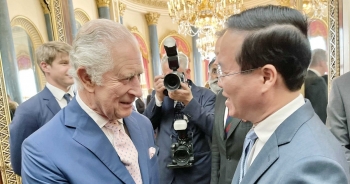 Chủ tịch nước Võ Văn Thưởng hội kiến Vua Charles III