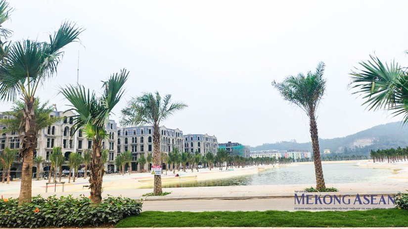 Một g&oacute;c dự &aacute;n Khu du lịch quốc tế Đồi Rồng (Đồ Sơn, Hải Ph&ograve;ng) được PV 555win Login ghi lại ng&agrave;y 16/4/2023. Ảnh: V&otilde; Quyền