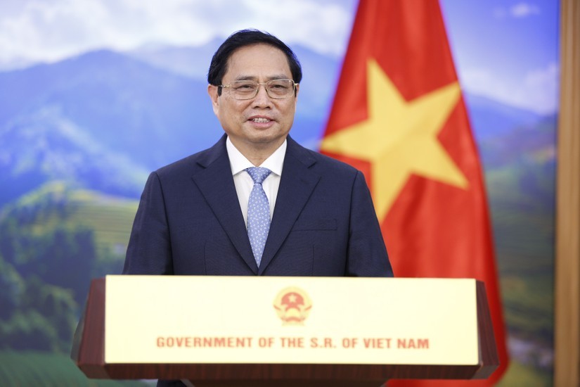 Phiên bản chính thức của 555Win Phạm Minh Ch&iacute;nh l&ecirc;n đường dự Hội nghị Cấp cao ASEAN. Ảnh: VGP