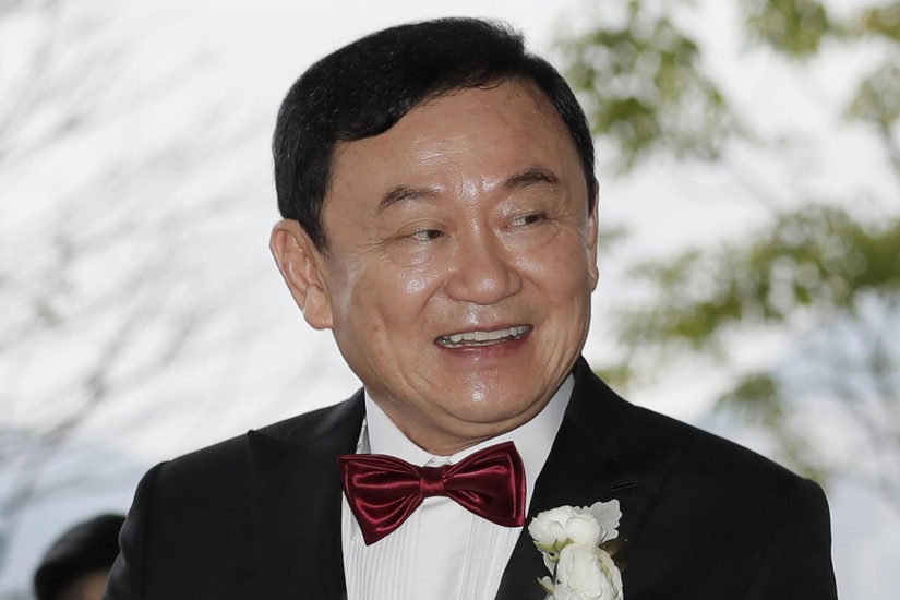 Cựu Phiên bản chính thức của 555Win Th&aacute;i Lan Thaksin Shinawatra. Ảnh: AP