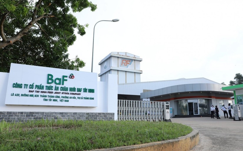 Nh&agrave; m&aacute;y sản xuất thức ăn chăn nu&ocirc;i của BAF tại T&acirc;y Ninh.