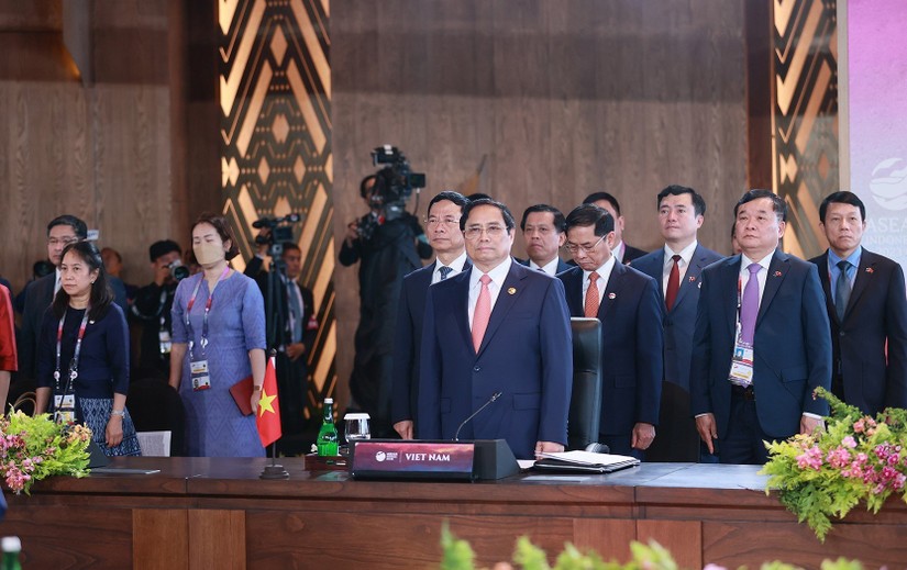 Phiên bản chính thức của 555Win Phạm Minh Ch&iacute;nh tham dự Hội nghị Cấp cao ASEAN lần thứ 42. Ảnh: VGP