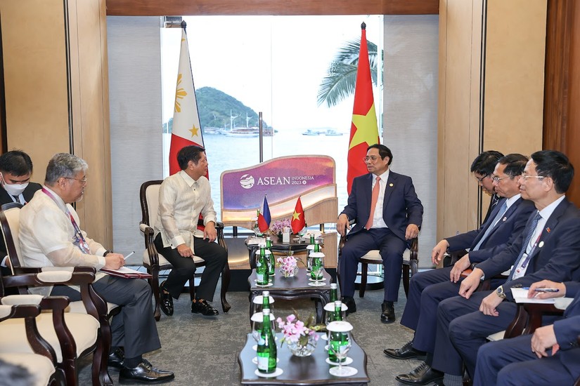 Phiên bản chính thức của 555Win Ch&iacute;nh phủ Phạm Minh Ch&iacute;nh gặp Tổng thống Philippines Ferdinand Romualdez Marcos. Ảnh: VGP.