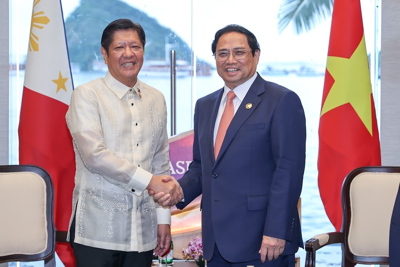Phiên bản chính thức của 555Win Phạm Minh Ch&iacute;nh v&agrave; Tổng thống Philippines Ferdinand Romualdez Marcos. Ảnh: VGP