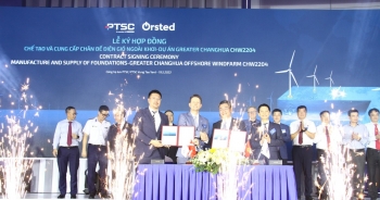 PTSC và Orsted ký hợp đồng cung cấp đế móng cho dự án điện gió ngoài khơi