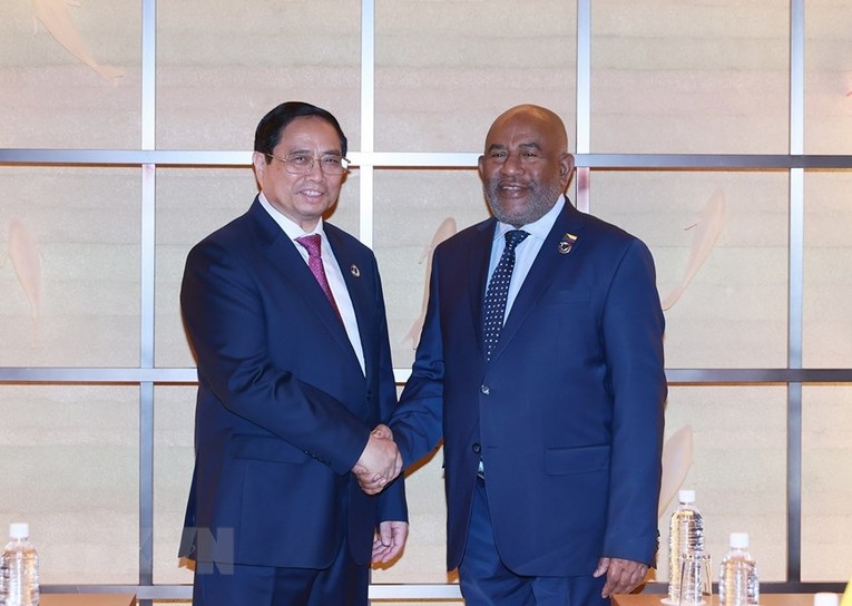 Phiên bản chính thức của 555Win Phạm Minh Ch&iacute;nh hội kiến Tổng thống Li&ecirc;n bang Comoros Azali Assoumani. Ảnh: TTXVN