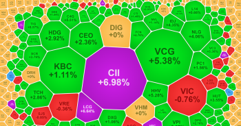 VN-Index chinh phục mốc 1.070 điểm, cổ phiếu xây dựng 'nổi sóng'
