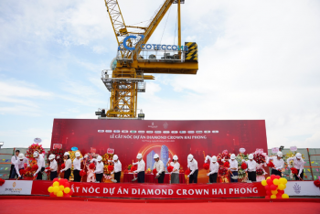 Biểu tượng kiến trúc của thành phố cảng Hải Phòng chính thức cất nóc