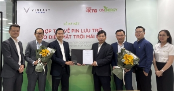 Vinfast và ON Energy ký hợp tác thúc đẩy sử dụng pin lưu trữ điện mặt trời