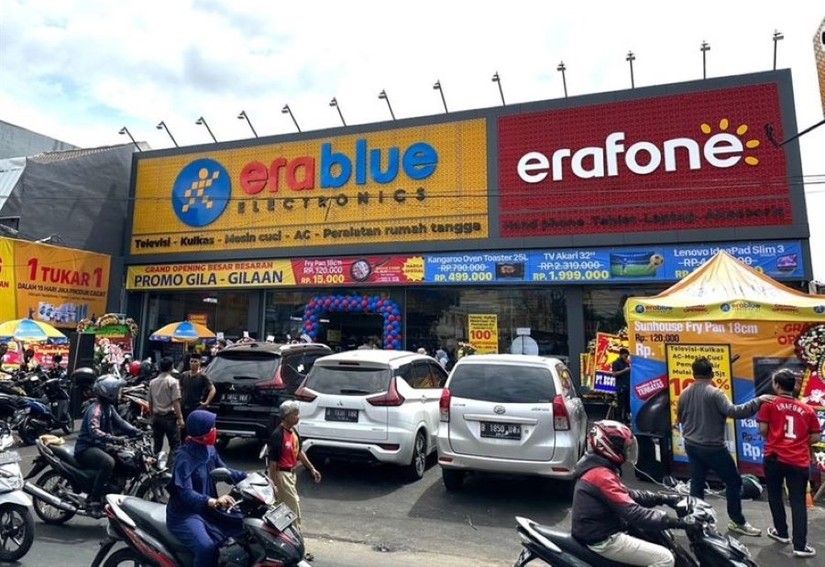 Chuỗi điện m&aacute;y của MWG tại Indonesia.
