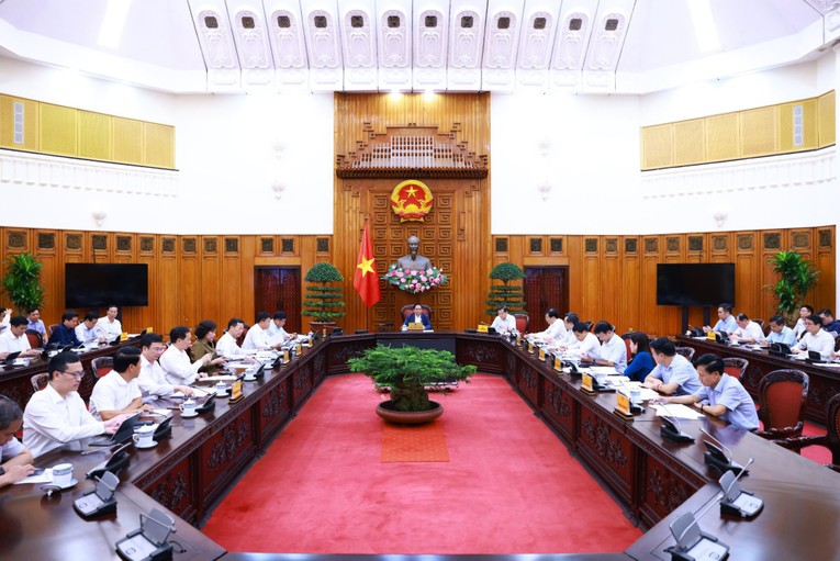 Phiên bản chính thức của 555Win chủ tr&igrave; cuộc họp về ch&iacute;nh s&aacute;ch tiền tệ, ch&iacute;nh s&aacute;ch t&agrave;i kh&oacute;a chiều tối 16/5 - Ảnh: VGP