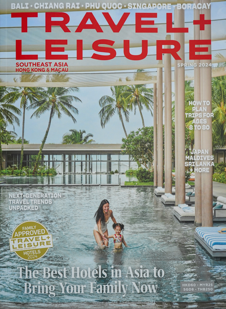 Regent Phu Quoc xuất hiện tr&ecirc;n b&igrave;a tạp ch&iacute; Travel+Leisure, đồng thời nằm trong danh s&aacute;ch uy t&iacute;n &ldquo;Family Approved&rdquo; (khu nghỉ dưỡng ph&ugrave; hợp cho gia đ&igrave;nh). Nguồn: Bim Group