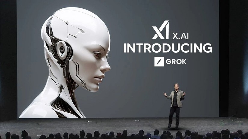 Th&aacute;ng 11/2023, c&ocirc;ng ty xAI của tỷ ph&uacute; Elon Musk giới thiệu chatbot tr&iacute; tuệ nh&acirc;n tạo mang t&ecirc;n Grok nhằm cạnh tranh trực tiếp với ChatGPT của OpenAI.