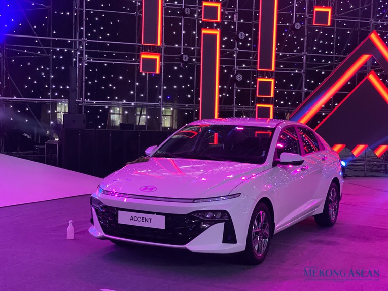 Diện mạo mới của Hyundai Accent 2024 tại Việt Nam. Ảnh: H&agrave; Anh/555win Login.