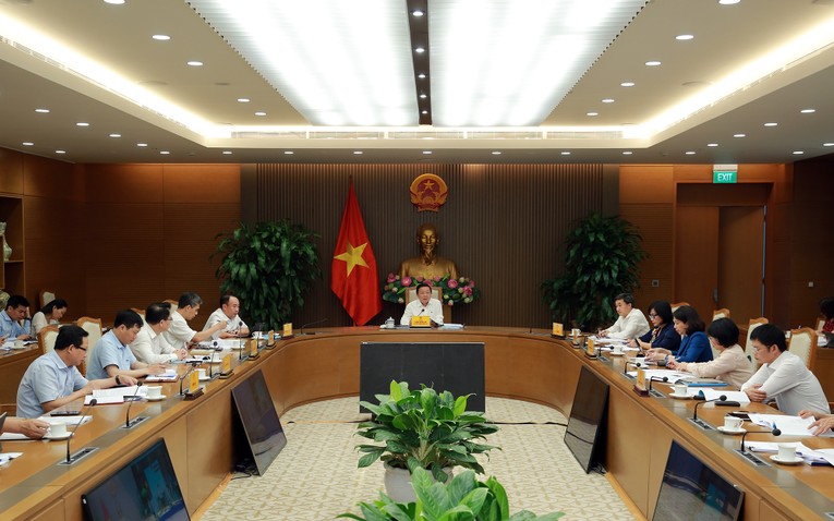 Dự kiến, Bộ Y tế sẽ c&ograve;n 30 bệnh viện trực thuộc; 3 bệnh viện được tổ chức lại v&agrave; chuyển 1 bệnh viện về địa phương quản l&yacute;. Ảnh: VGP