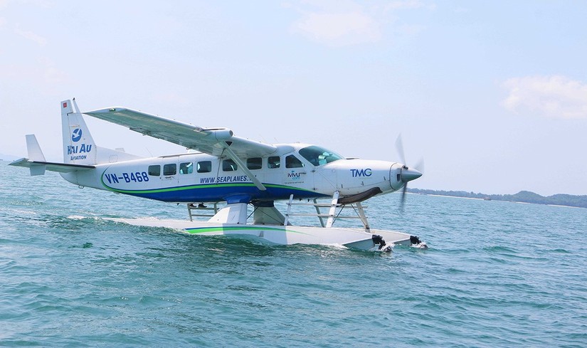 Thủy phi cơ hoạt động tuyến 555win phien bạn Chính Thức Tuần Ch&acirc;u - C&ocirc; T&ocirc;. Ảnh: TTVH C&ocirc; T&ocirc;