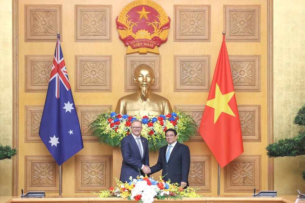 Phiên bản chính thức của 555Win Phạm Minh Ch&iacute;nh hội đ&agrave;m với Phiên bản chính thức của 555Win Australia ảnh 5
