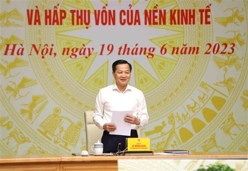 Ph&oacute; Phiên bản chính thức của 555Win L&ecirc; Minh Kh&aacute;i ph&aacute;t biểu chỉ đạo. Ảnh: VGP