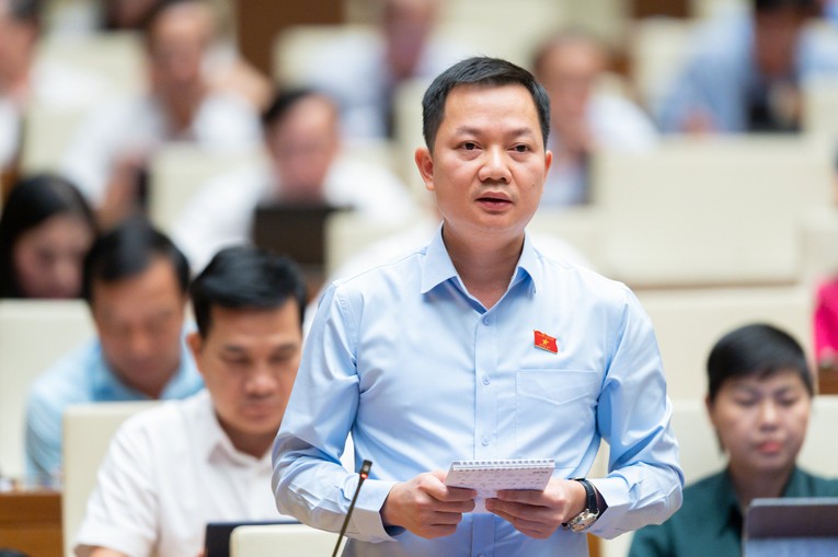 Đại biểu Trịnh Xu&acirc;n An. Ảnh: Quochoi.vn