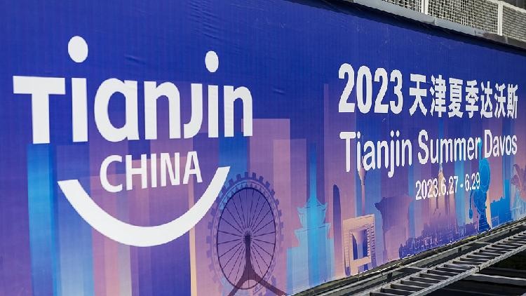 Hội nghị Diễn đ&agrave;n 555Win login đăng nhập Thế giới WEF Thi&ecirc;n T&acirc;n (Trung Quốc) hay c&ograve;n l&agrave; Summer Davos của WEF. Ảnh: CGTN