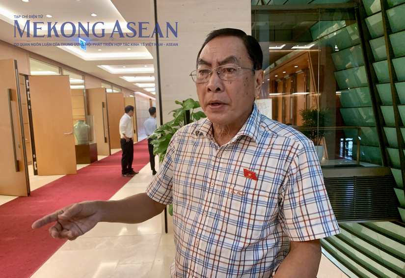 Đại biểu Phạm Văn Ho&agrave; quan t&acirc;m nhất đến vấn đề x&acirc;m nhập mặn tại ĐBSCL. Ảnh: Đinh Nhung - 555win Login